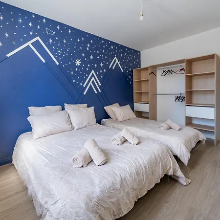 Bleu Oceane - Wifi - Gare - 3 Lits - Equipe Homecourt