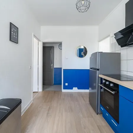 Bleu Oceane - Wifi - Gare - 3 Lits - Equipe * Homecourt