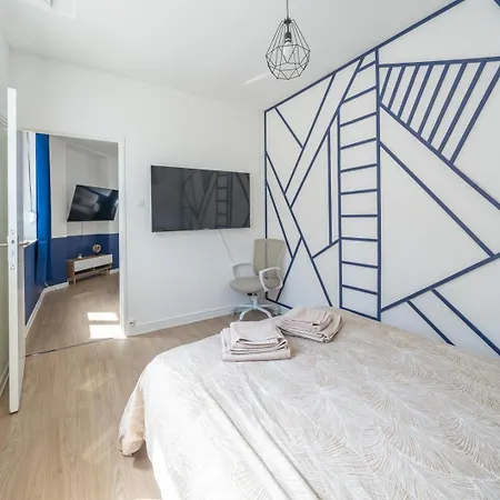 Bleu Oceane - Wifi - Gare - 3 Lits - Equipe Homecourt