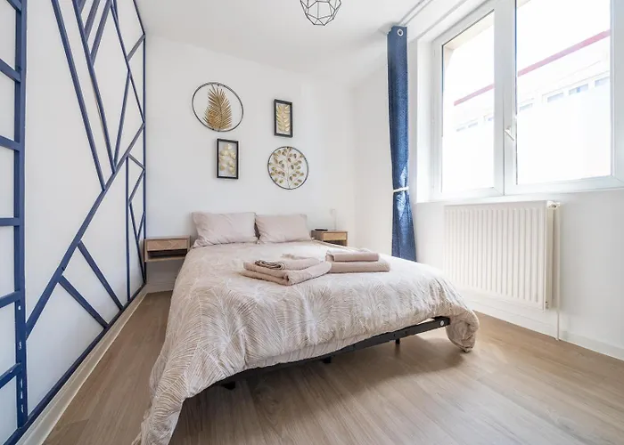 Bleu Oceane - Wifi - Gare - 3 Lits - Equipe Homecourt