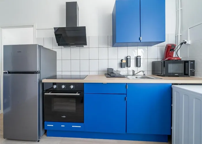 Bleu Oceane - Wifi - Gare - 3 Lits - Equipe *