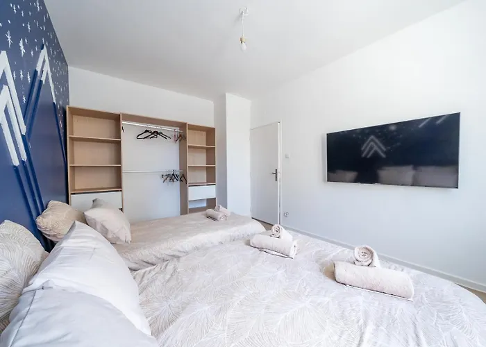 Bleu Oceane - Wifi - Gare - 3 Lits - Equipe * Homecourt